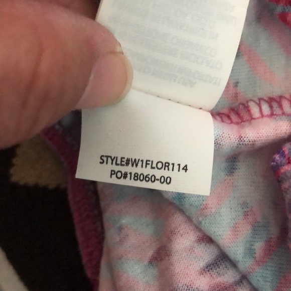 Prana flora top Women's XS Organic cotton short sleeve blouse tie dye shirt EUC - Picture 10 of 11